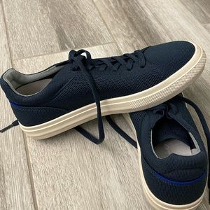 Rothy’s navy sneakers. Worn once!